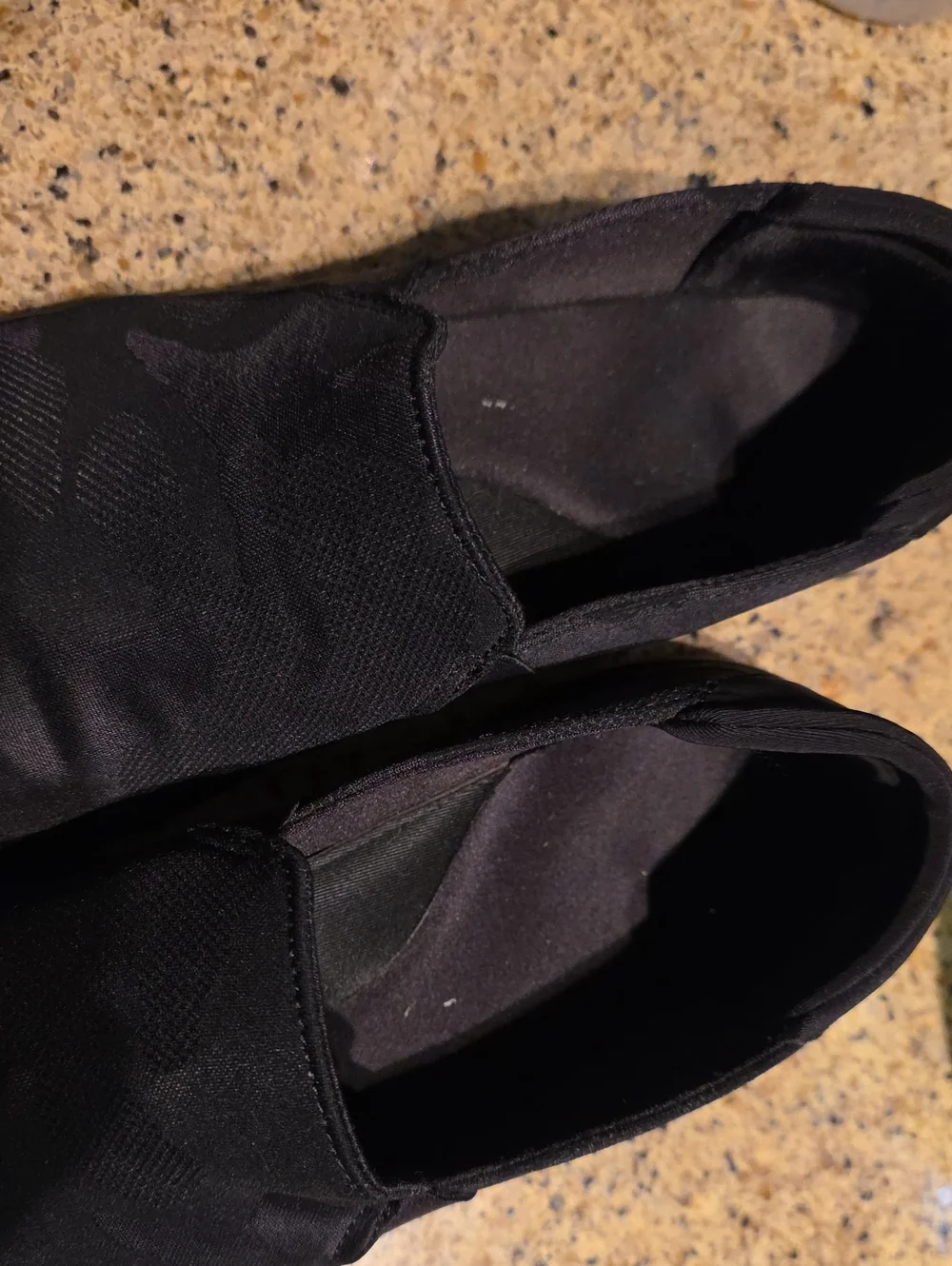 Bzees Black Slip-On Sneakers